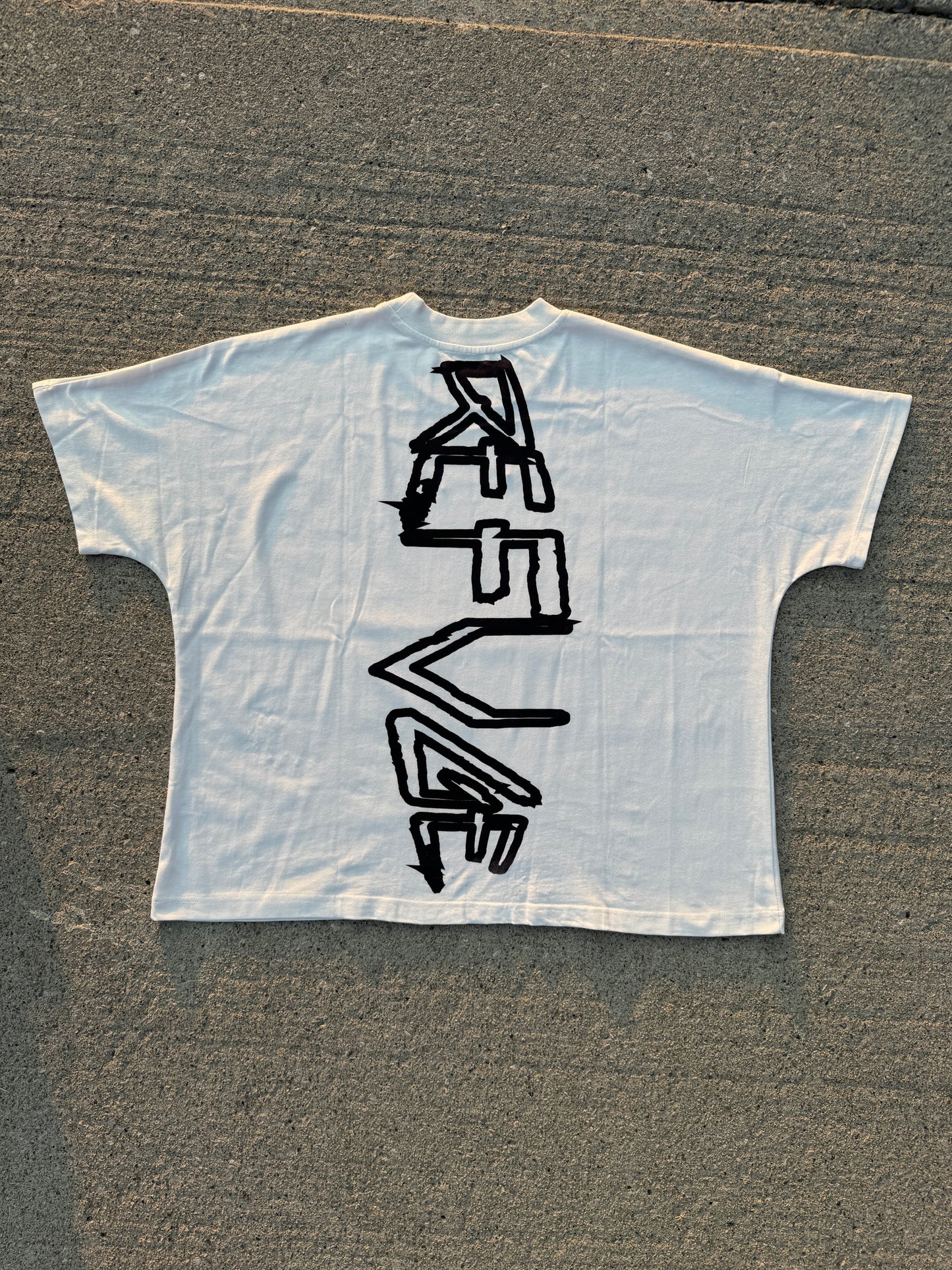 WHITE T-SHIRT BACK